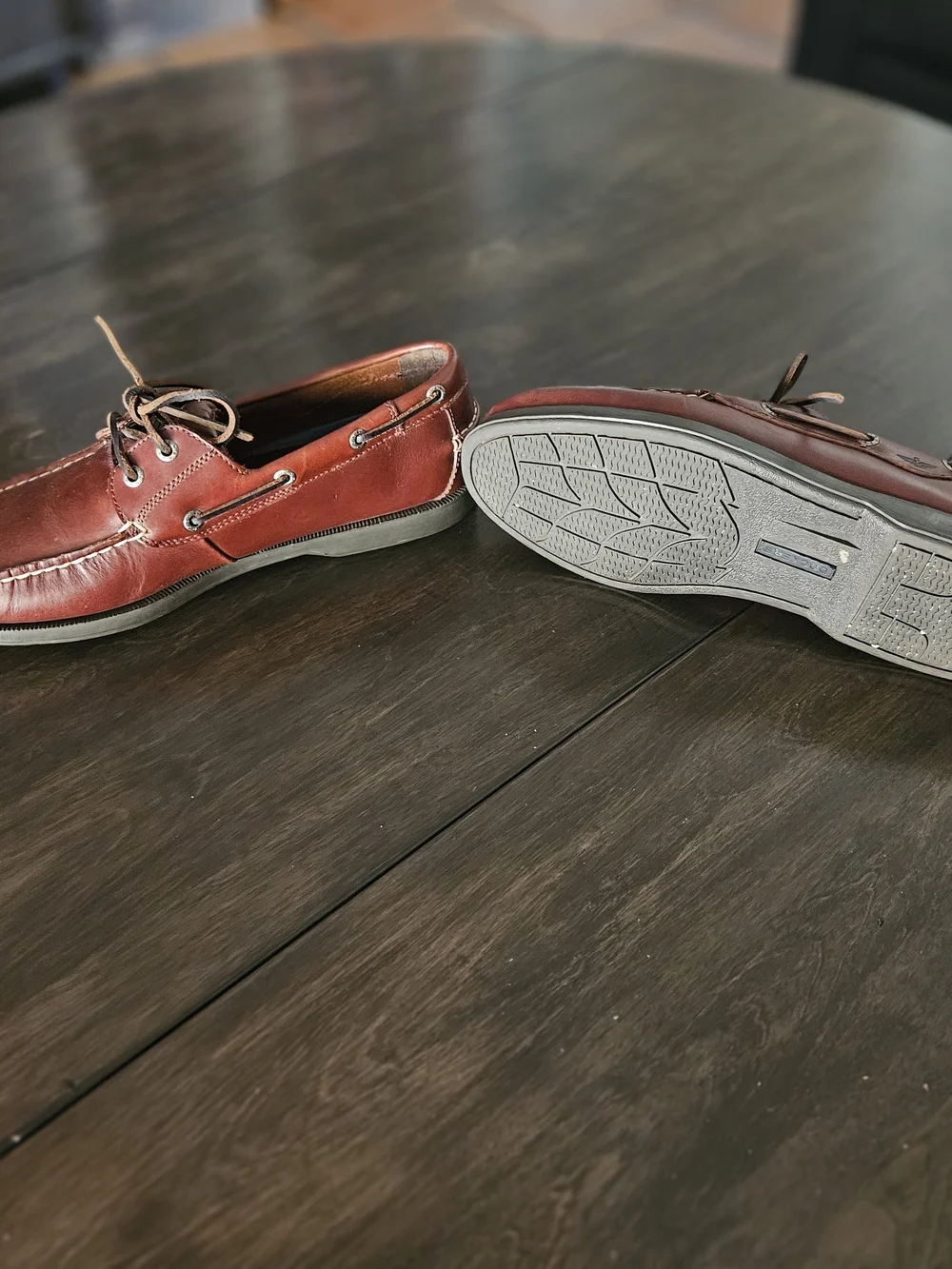 Men's Dockers Leather Boat Shoes - Brown
